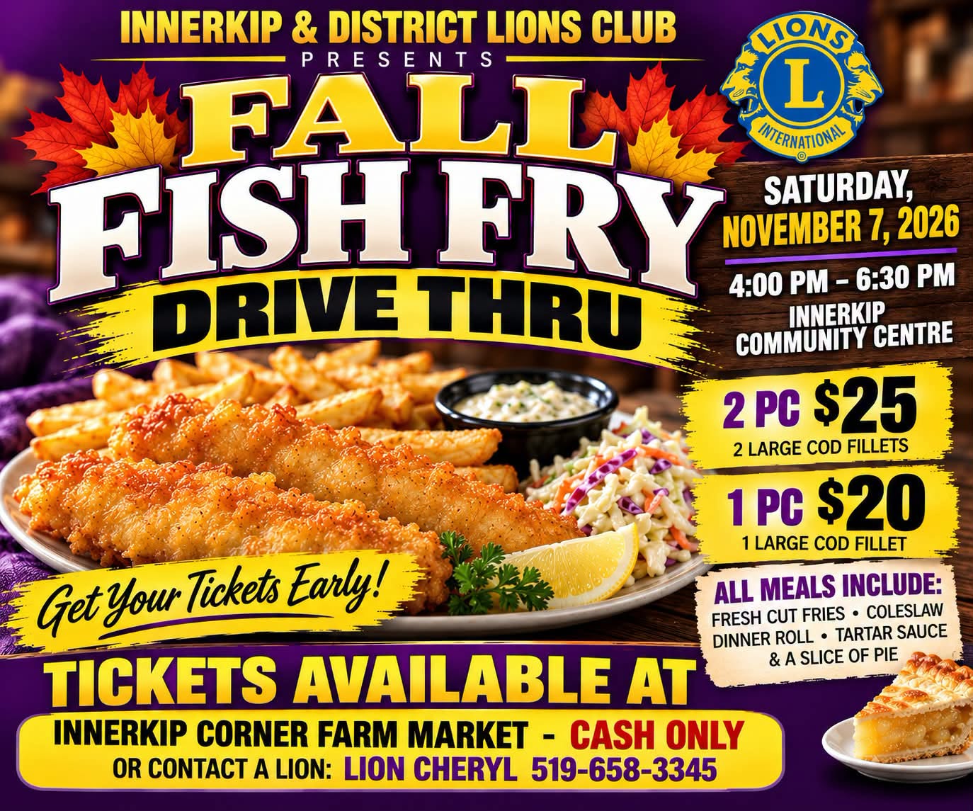 Innerkip Lions Fish Fry